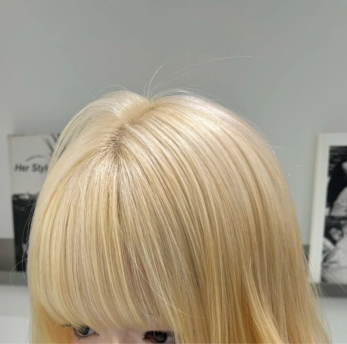カラー 抜きっぱなしブロンド ブロンド 🎀レイヤー/ カラー🐕🦺anのヘアスタイル