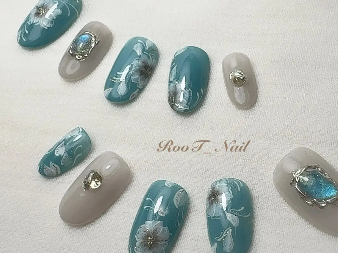 ネイル ハンドネイル RooT Nailのネイルデザイン