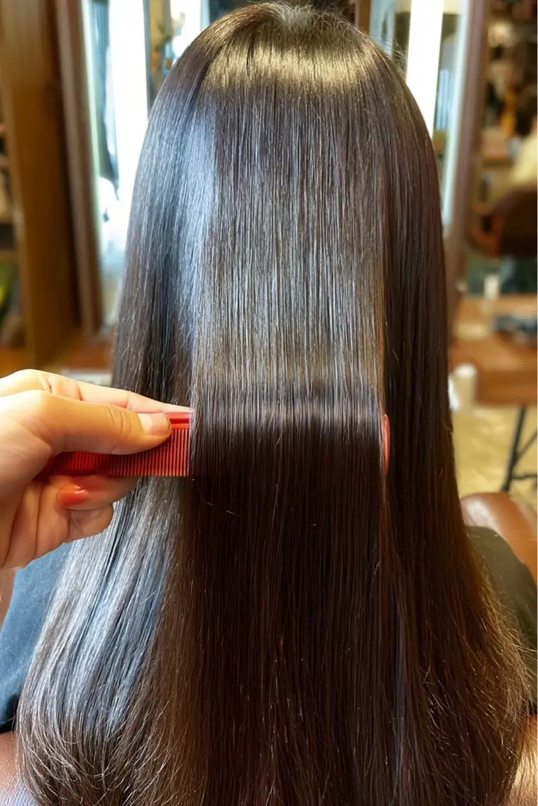 ロング トリートメント 梅地 湊太/カラーモデルのヘアスタイル