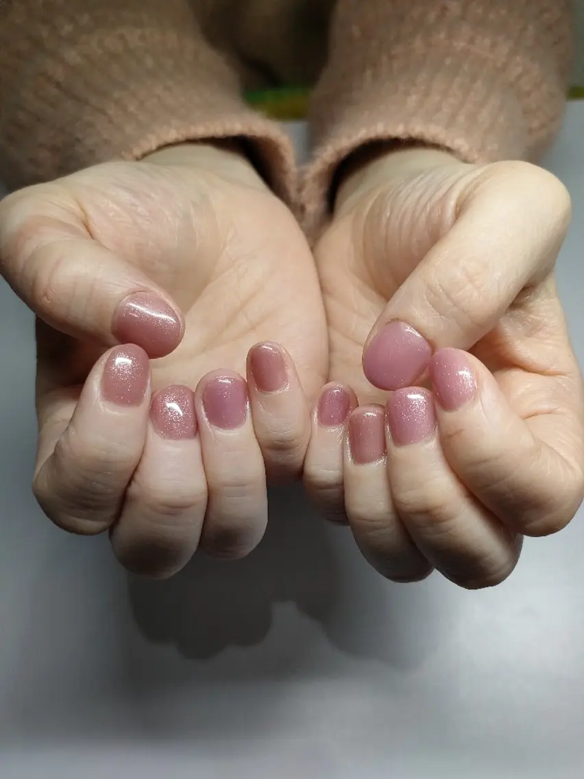 ネイル ワンカラーネイル ショートネイル 本厚木南口 徒歩3分のネイルデザイン