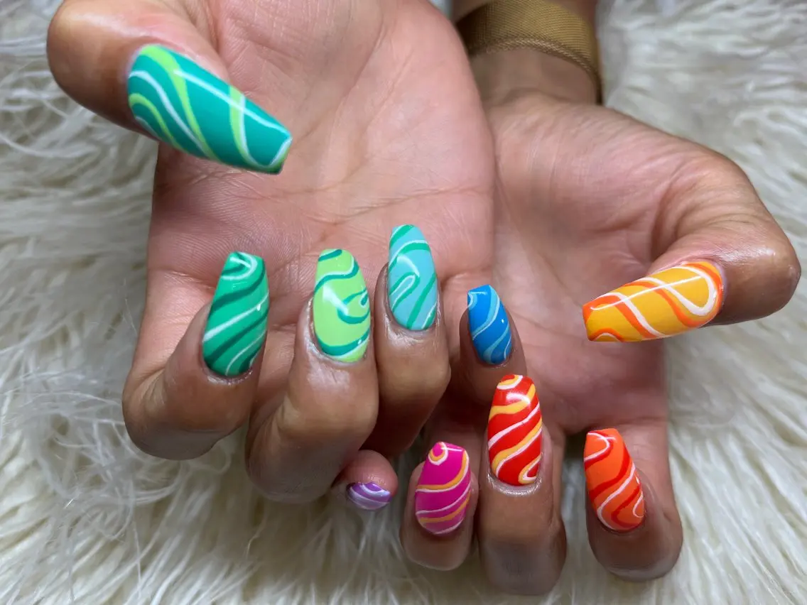ネイル ハンドネイル フットネイル Nail salon LuaRのネイルデザイン