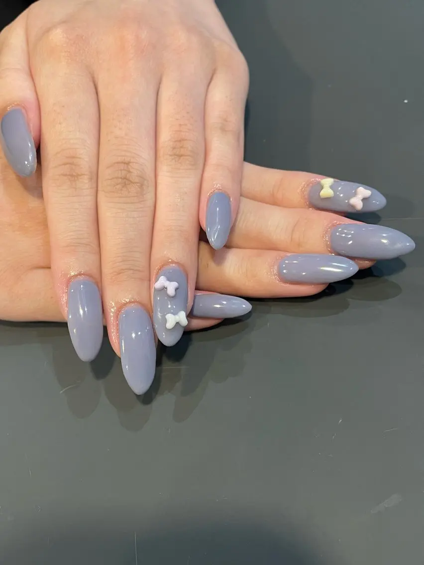 ネイル ハンドネイル & 草津店 ネイル研修生のネイルデザイン