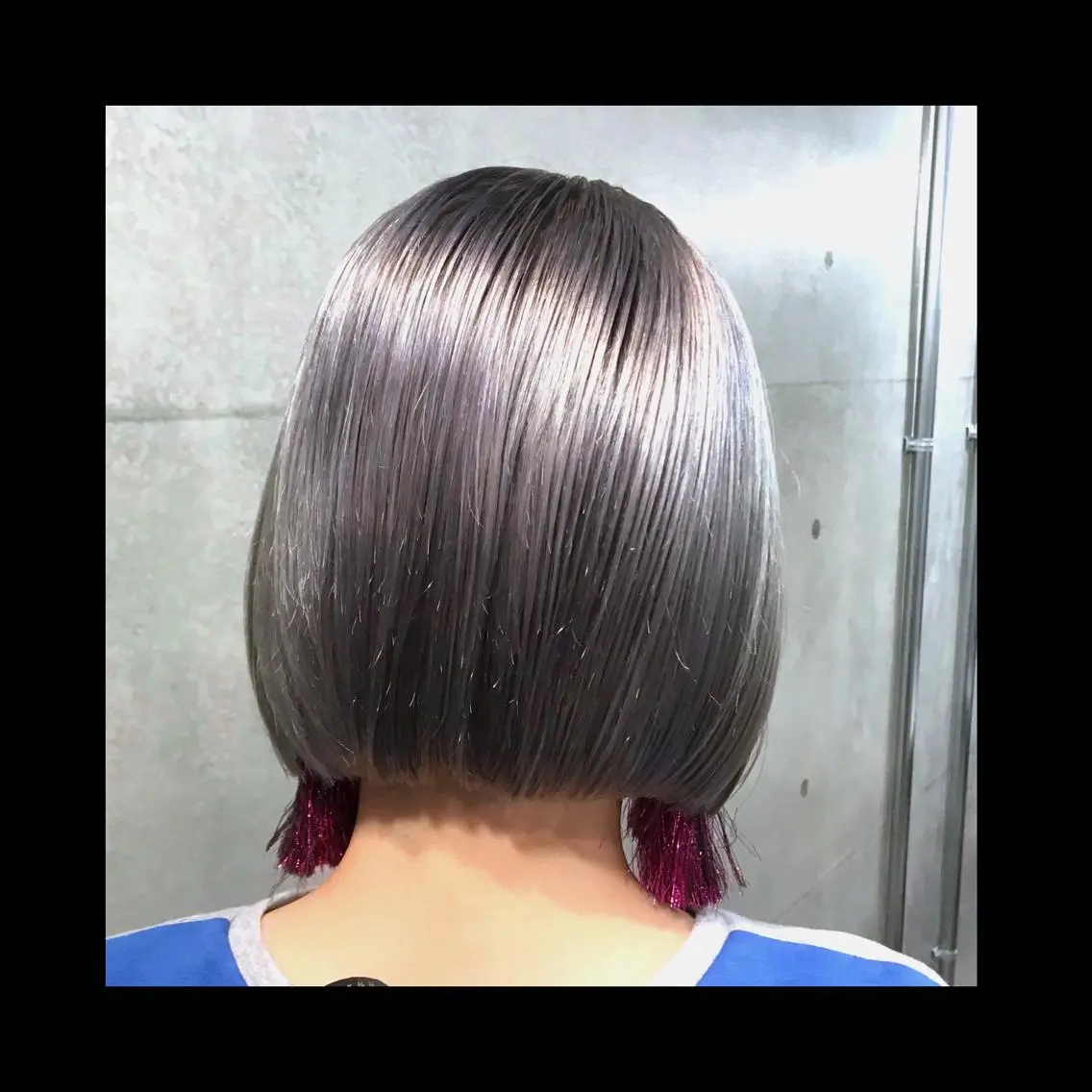 ショート ヘアカラー 及川シゲル 髪質改善講師のヘアスタイル