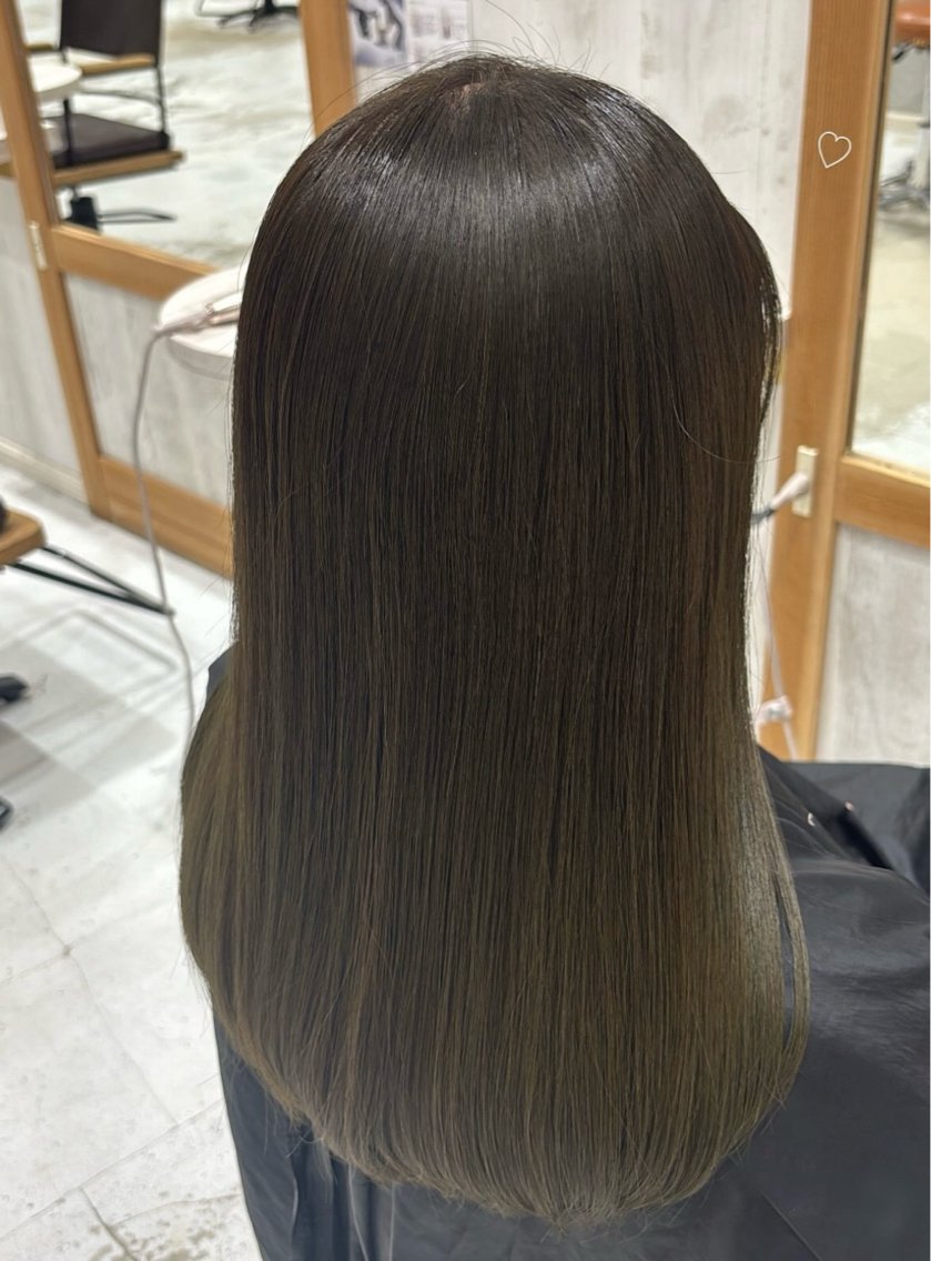 ロング カラー 透明感カラー ヘアカラー そら🫧 垢抜けカラー/パーマのヘアスタイル