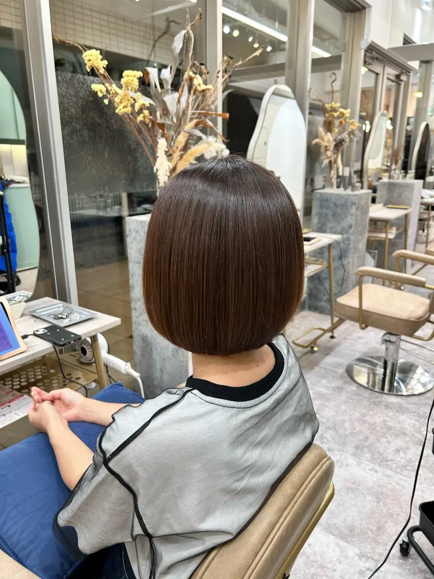 ショート 髪質改善 トリートメント LOA Ririのヘアスタイル