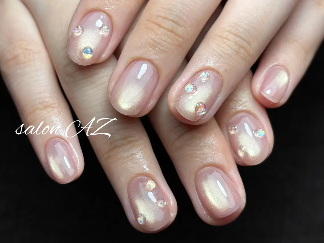 ネイル オフィスネイル ハンドネイル salon AZのネイルデザイン