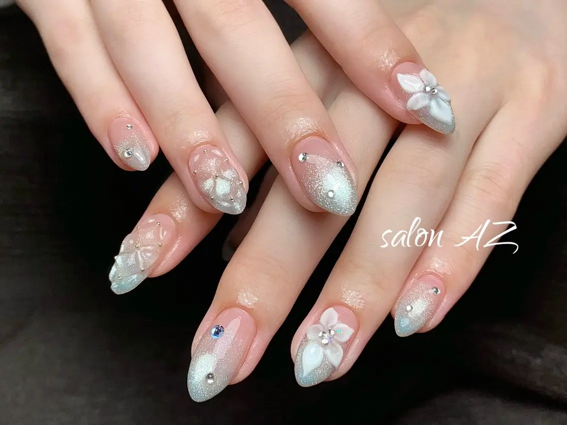 ネイル オフィスネイル ハンドネイル salon AZのネイルデザイン