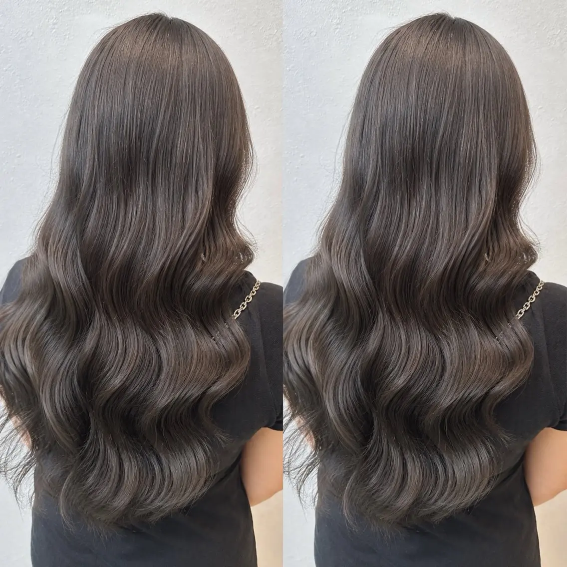 ロング ヘアカラー YUI 🎀 艶髪 / 透明感のヘアスタイル