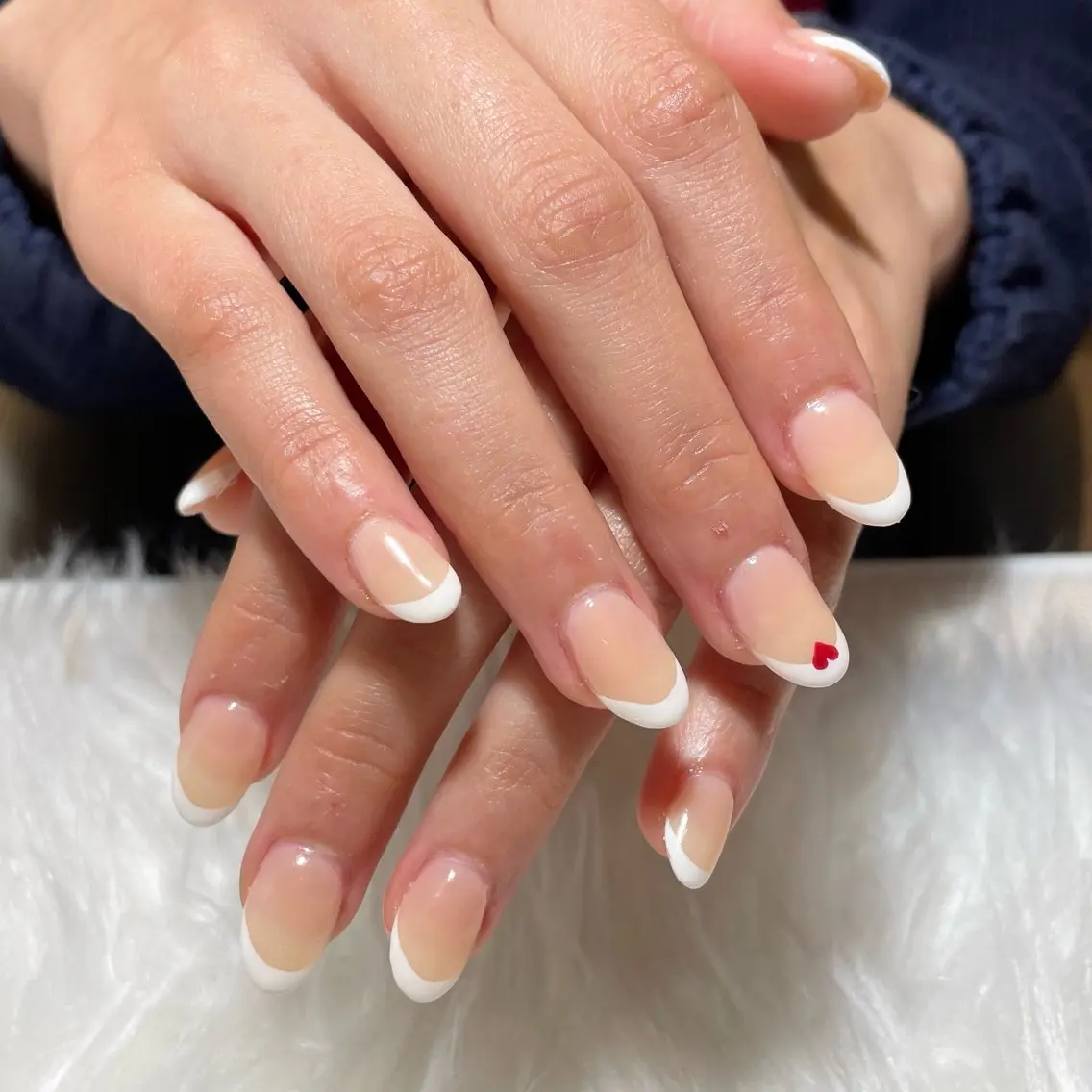 ネイル 長さ出し neige Kouzukiのネイルデザイン