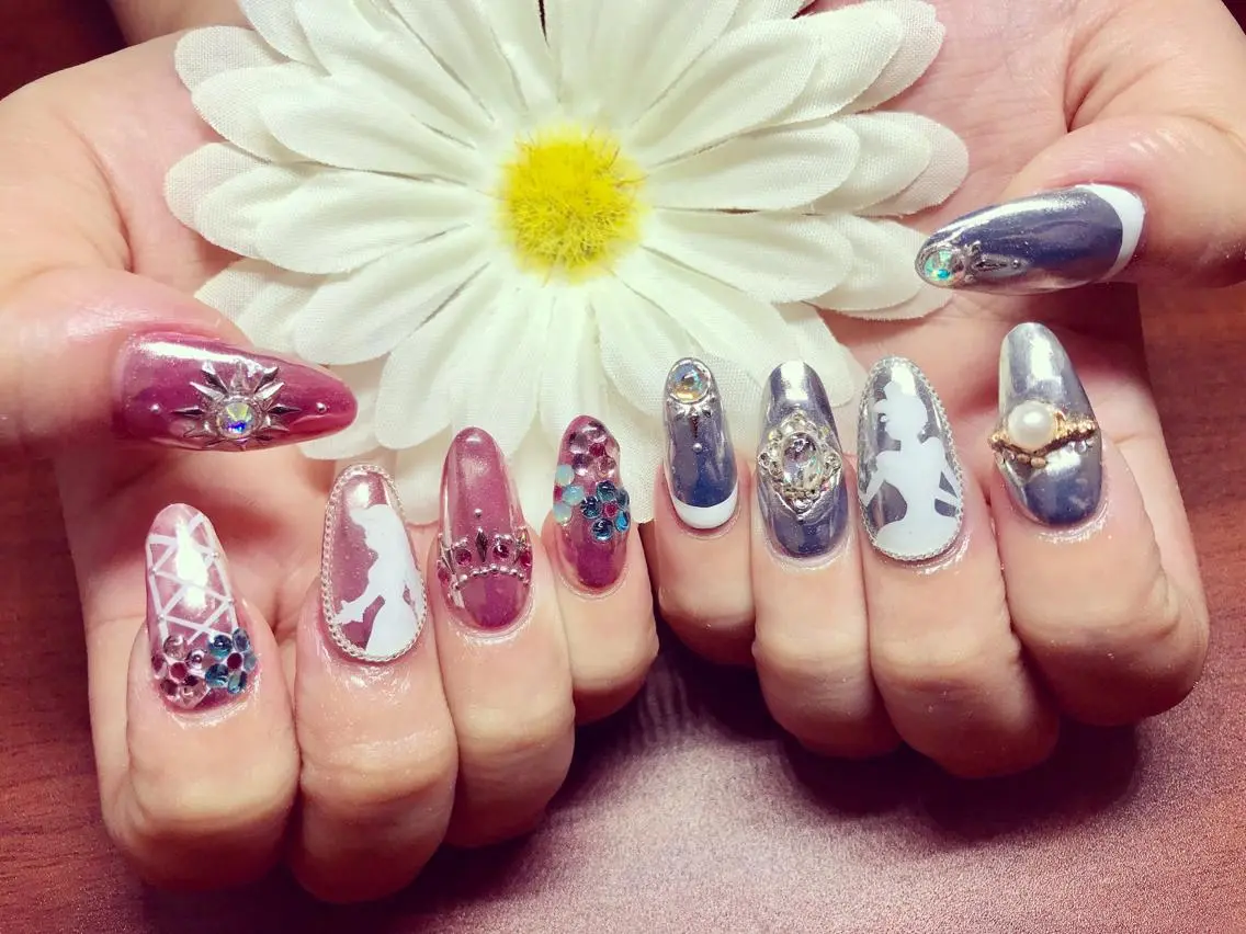 ネイル ミラーネイル NAIL salon ACEのネイルデザイン