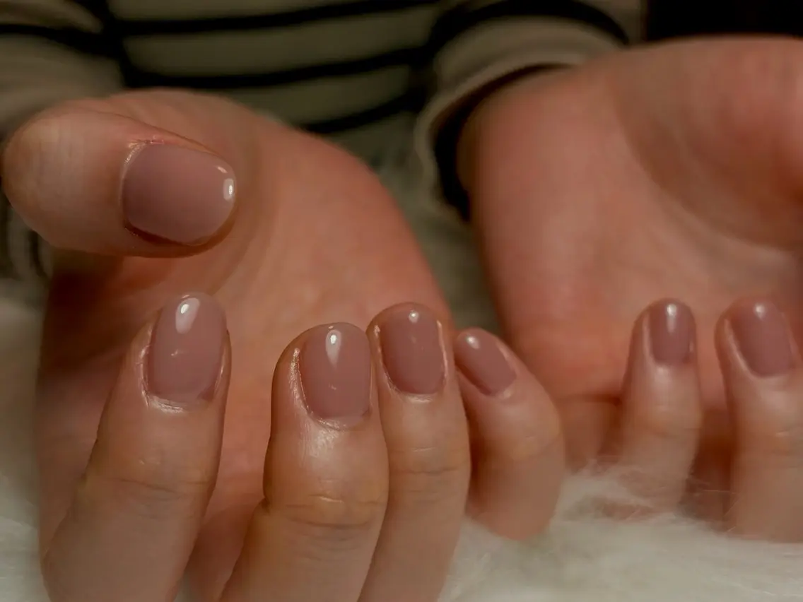 ネイル ジェルネイル ワンカラーネイル Mano Nailのネイルデザイン