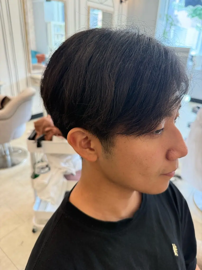 ショート メンズ カット Eclat RIRIのマツエク・マツパデザイン