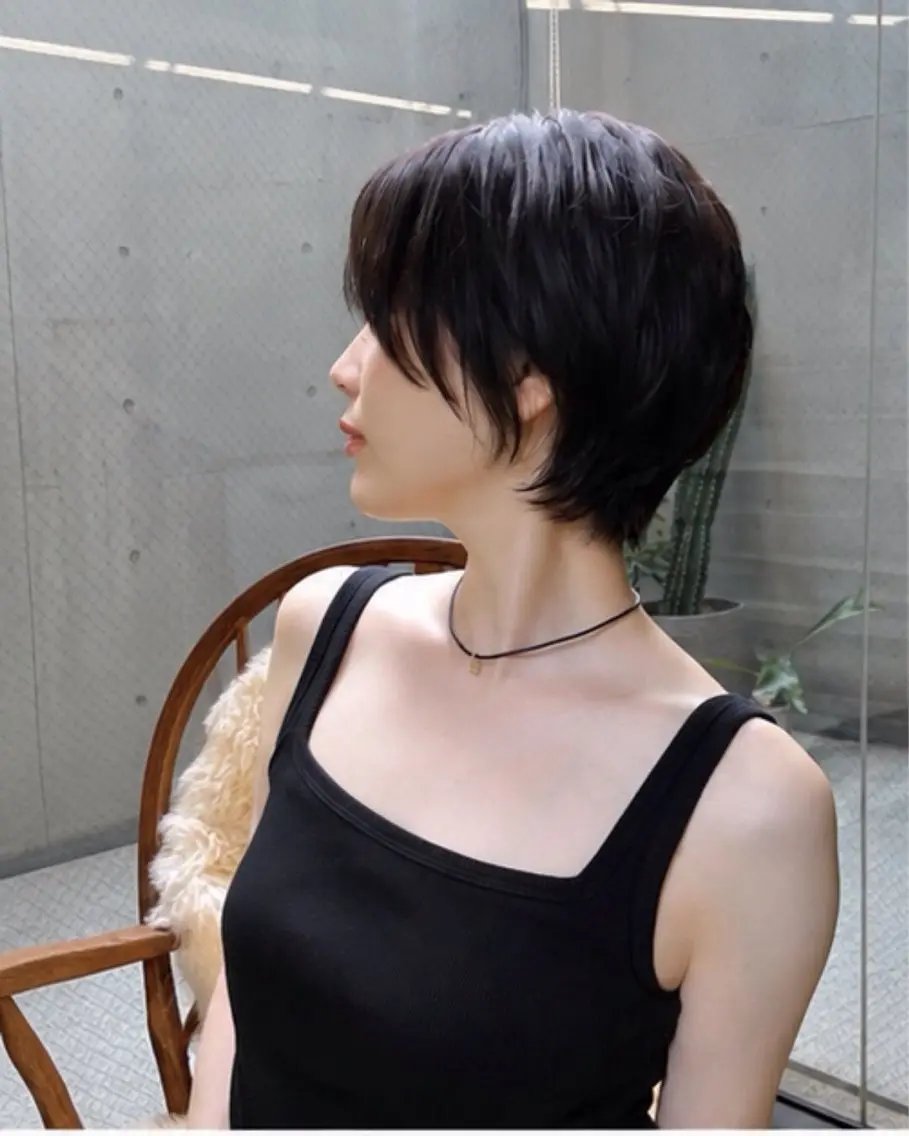 ショート ショートヘア カット トリートメント pia 薬院のヘアスタイル