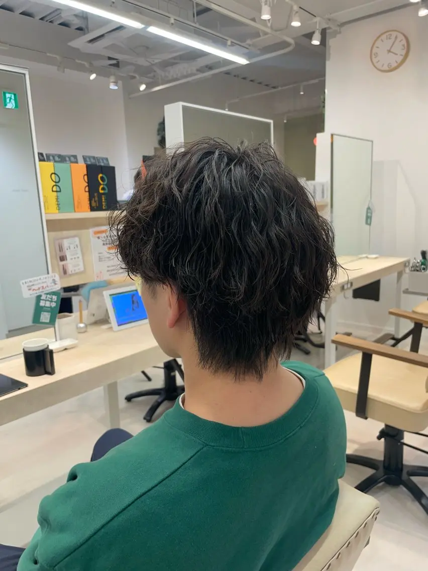 パーマ メンズ メンズパーマ スパイラルパーマ カット パーマ メンズ支持率No.1 /大船メンズパーマのヘアスタイル