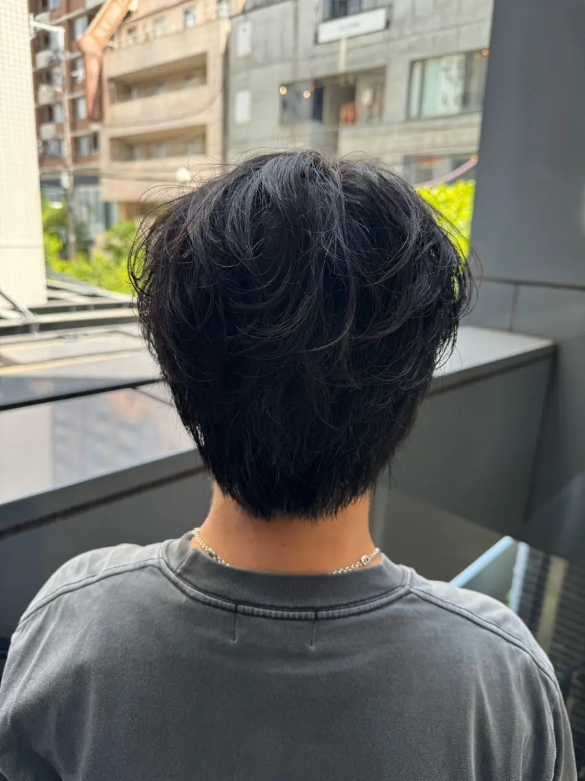 メンズ カット パーマ ハル/メンズ特化✨ unreve副店長のヘアスタイル