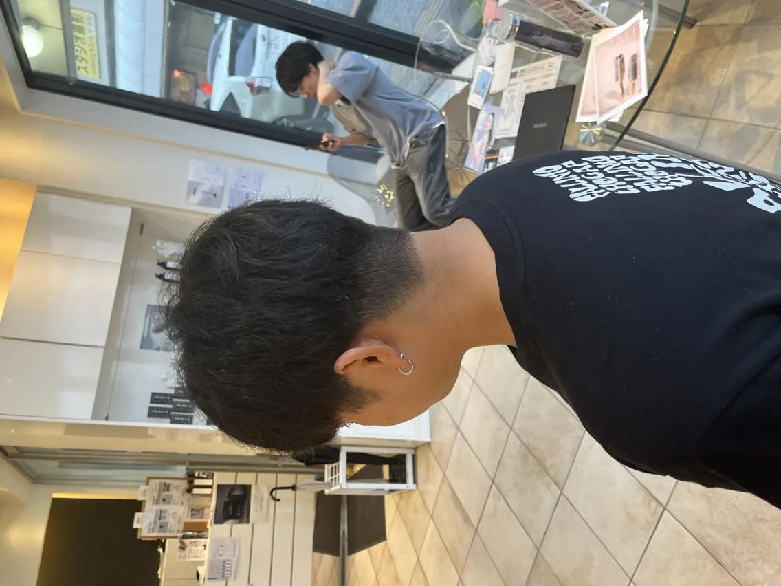 ショート メンズ 【メンズカット】 ✂️モデル募　市村のヘアスタイル