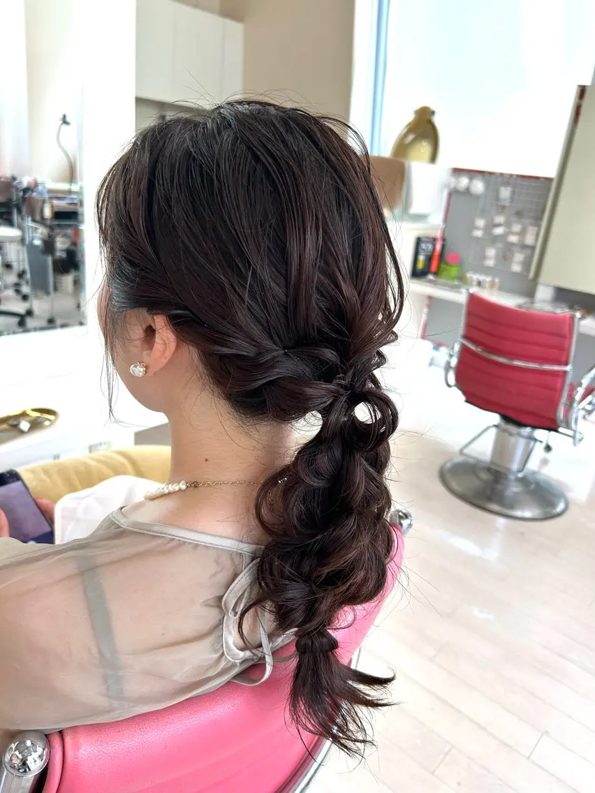 ヘアアレンジ ヘアセット PazRood 山下のヘアスタイル
