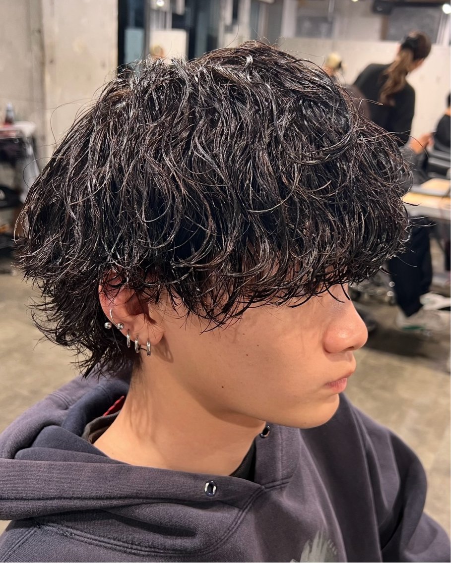 パーマ メンズ カット パーマ 【横浜メンズ 特化美容師】昇陽のヘアスタイル