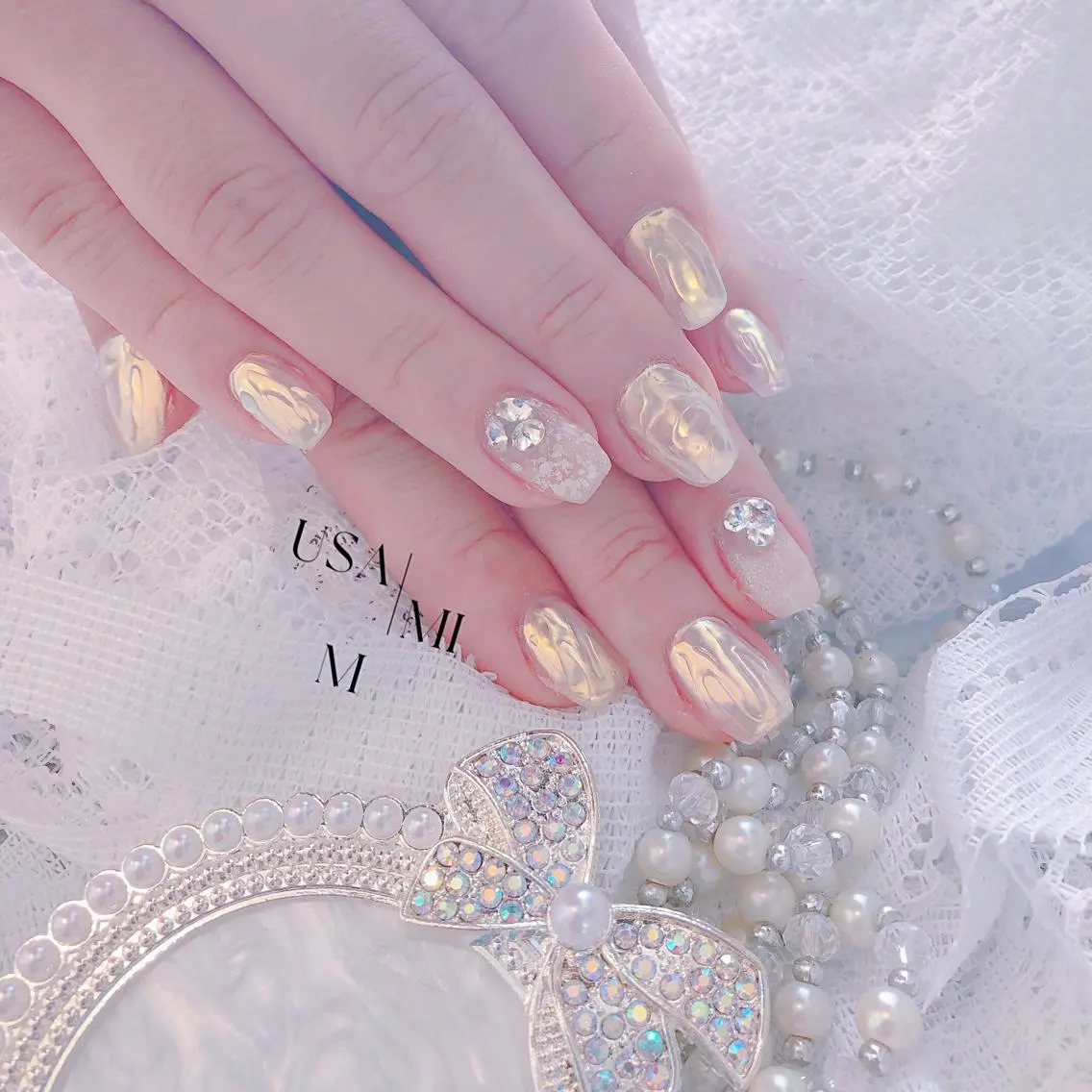ネイル ハンドネイル USAMiMi 🐰💕のネイルデザイン