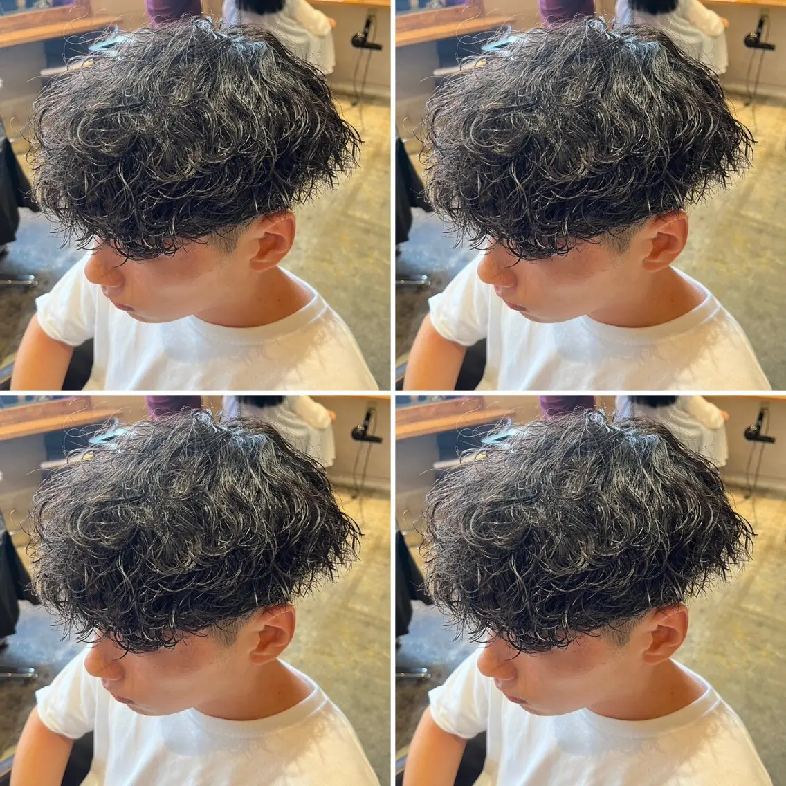 パーマ メンズ カット パーマ トリートメント ヘアセット メンズパーマ特化 望月謙二郎のヘアスタイル