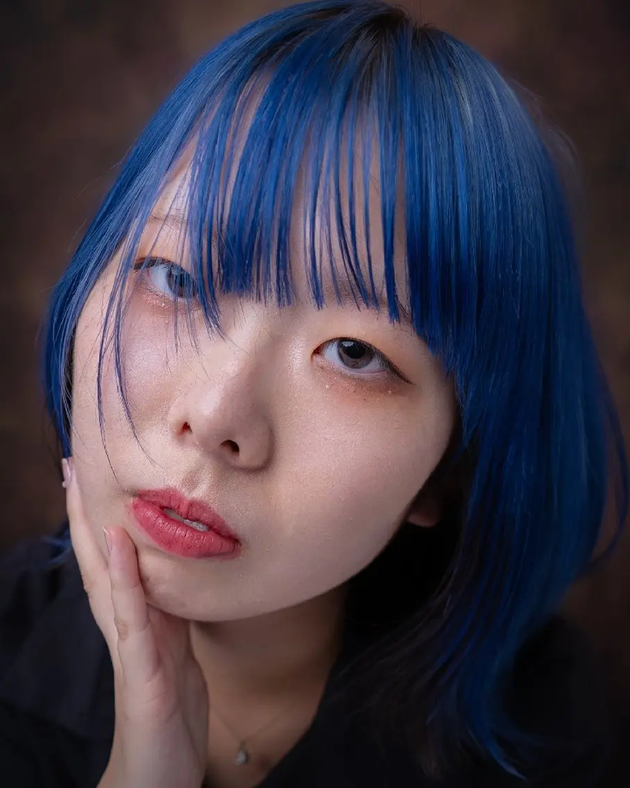 カラー ミディアム 松尾 泰伸のヘアスタイル