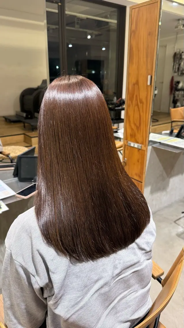 カラー ブラウンカラー tote. さくらのヘアスタイル