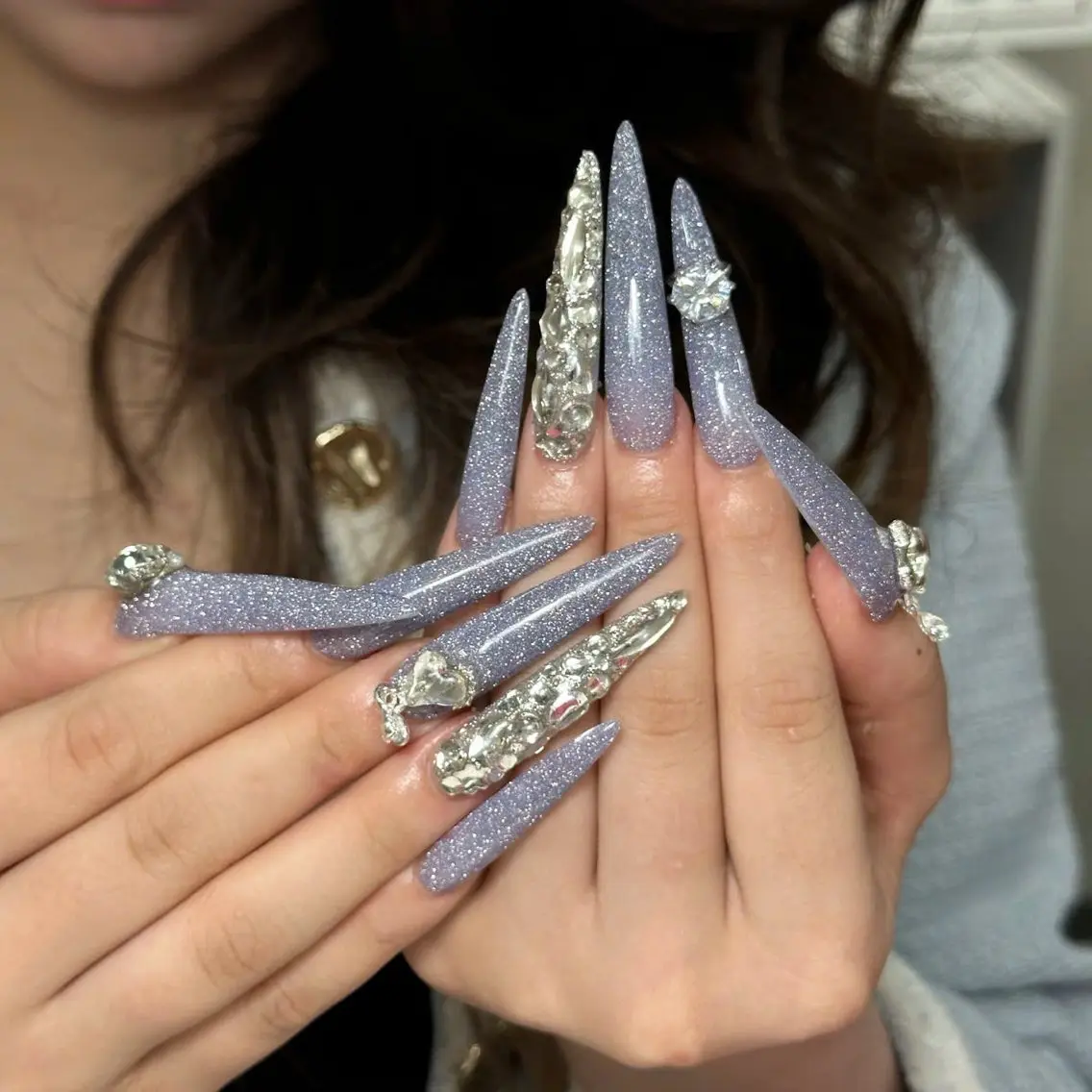 ネイル 長さ出し ジェルネイル 持ち込み オフィスネイル ワンカラーネイル ハンドネイル Michi Nail Staffのネイルデザイン