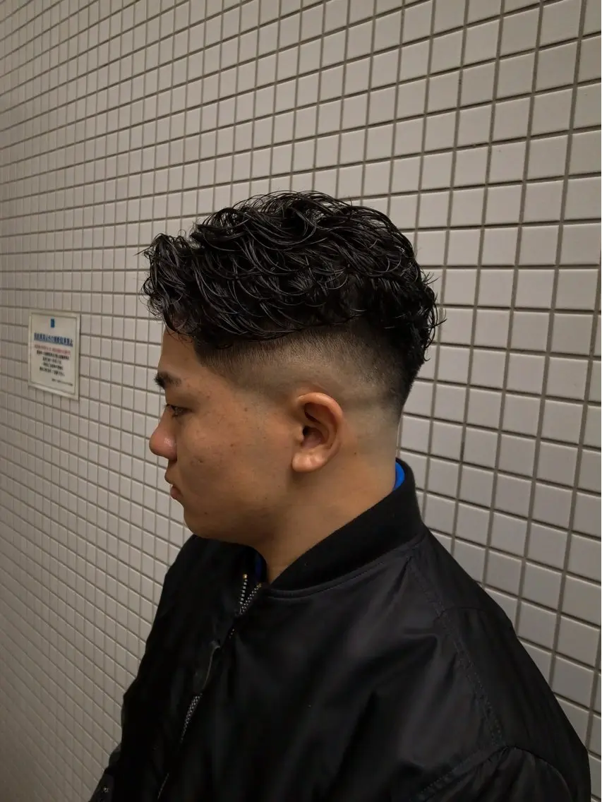 ショート パーマ メンズ カット パーマ 💈メンズフェード 特化DAIYA💈の眉毛・アイブロウイメージ