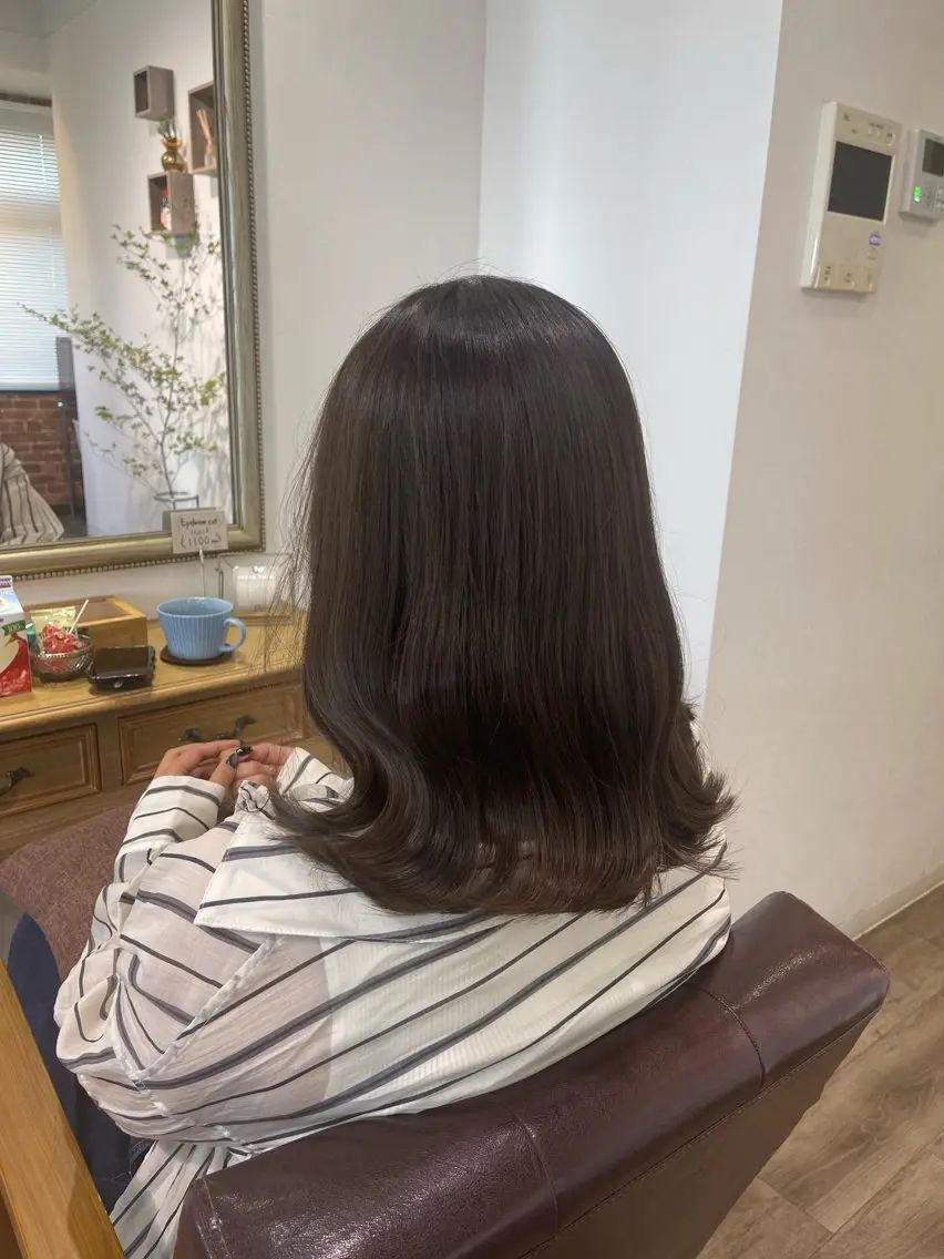 セミロング カラー ヘアカラー Felice Erikaのヘアスタイル