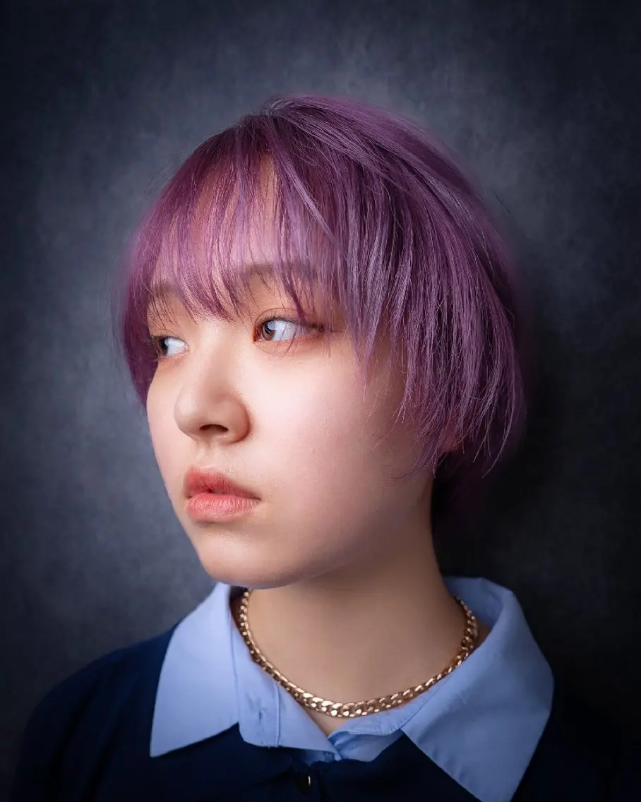 ショート カラー ブリーチ ハイトーンカラー 松尾 泰伸のヘアスタイル