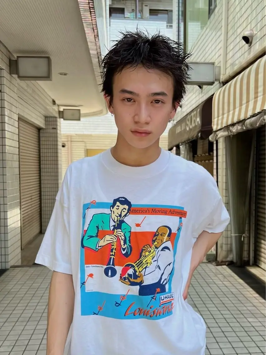 ショート モモセ ユメトのヘアスタイル