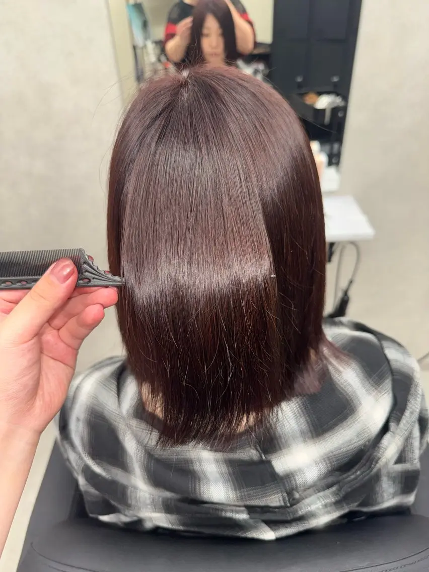カラー ヘアカラー GiseL Kohakuのヘアスタイル