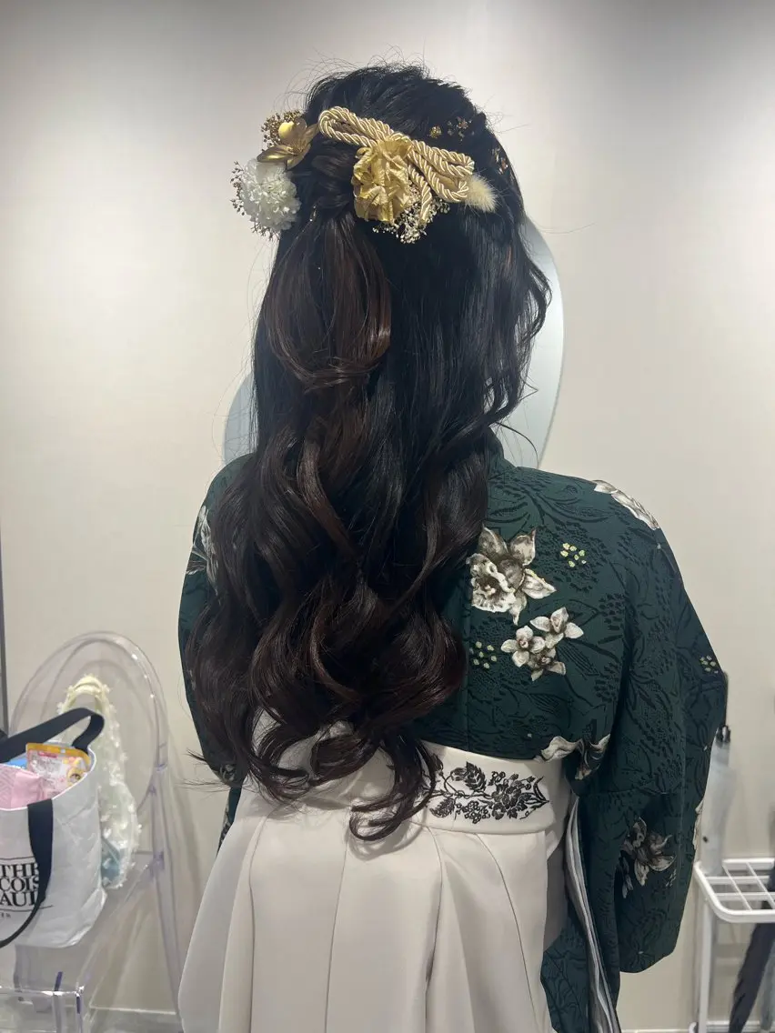 ロング ヘアアレンジ ハーフアップ ヘアセット 🌷川崎/ボブ/ アレンジ/コトネ🌷のその他イメージ