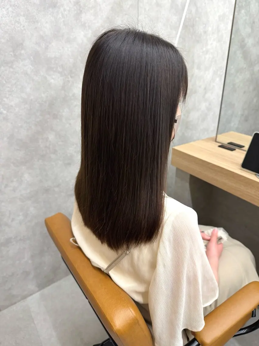 ストレートの写真