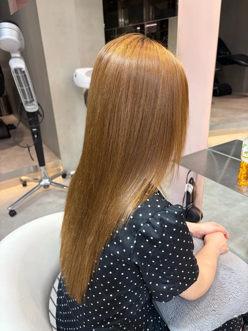 ロング カラー ヘアアレンジ 透明感カラー特化/ レイヤーカット/ハルのヘアスタイル