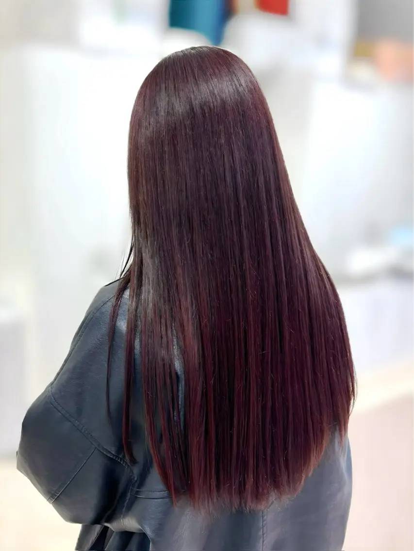 ロング カラー トリートメント ヘアカラー トリートメント miho‪𓂃 透明感/レイヤーのヘアスタイル