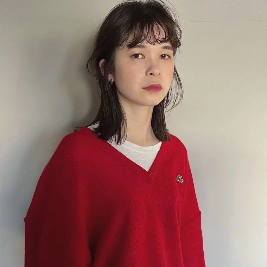 ミディアム カラー パーマ ヘアアレンジ メンズ キッズ ミディアムパーマ メンズパーマ ✴︎UNU ✴︎モエカのヘアスタイル