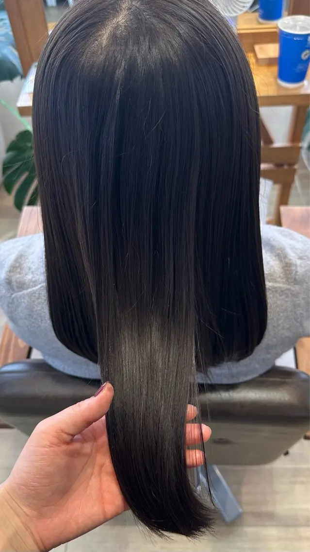ミディアム カラー オリーブカラー ヘアカラー ヘッドスパ 艶髪🫧極上スパ /nanaのヘアスタイル