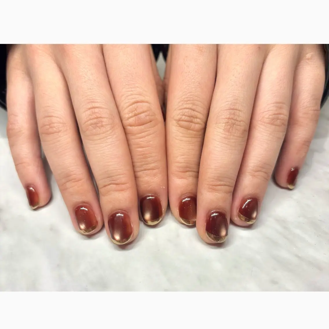 ネイル フレンチネイル ミラーネイル ネイルスクール生🎀 Yuriのネイルデザイン