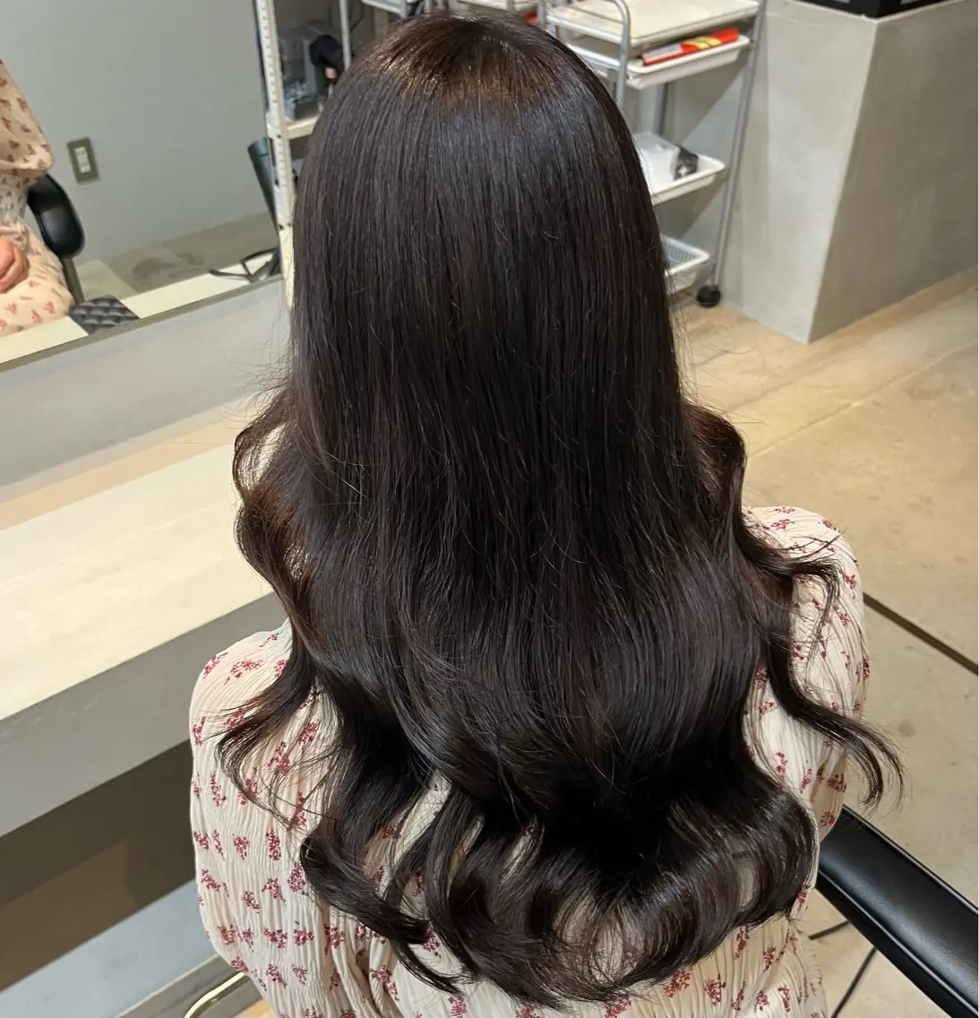カラー 中島 日菜のヘアスタイル