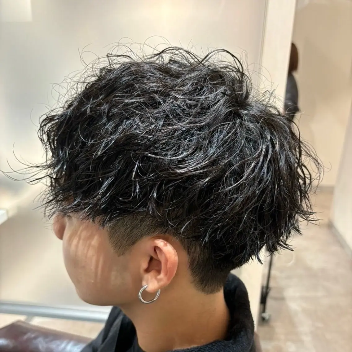 メンズ RUKA👱🏻 メンズカットパーマのヘアスタイル
