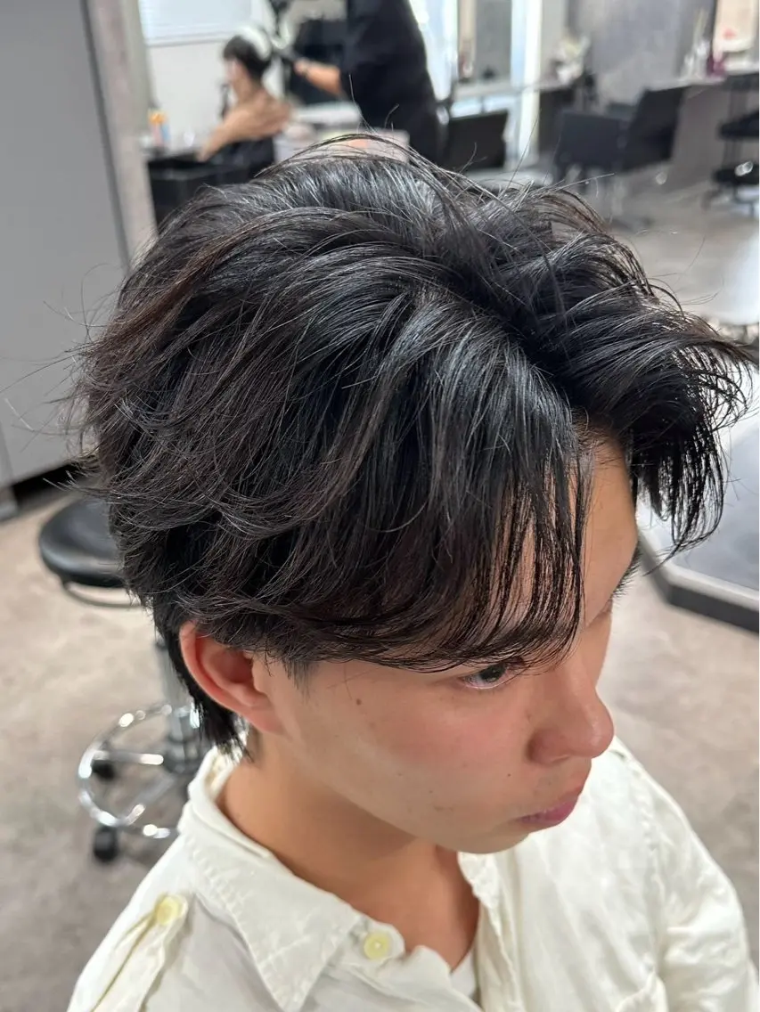 メンズ 【縮毛矯正】 璃音のヘアスタイル