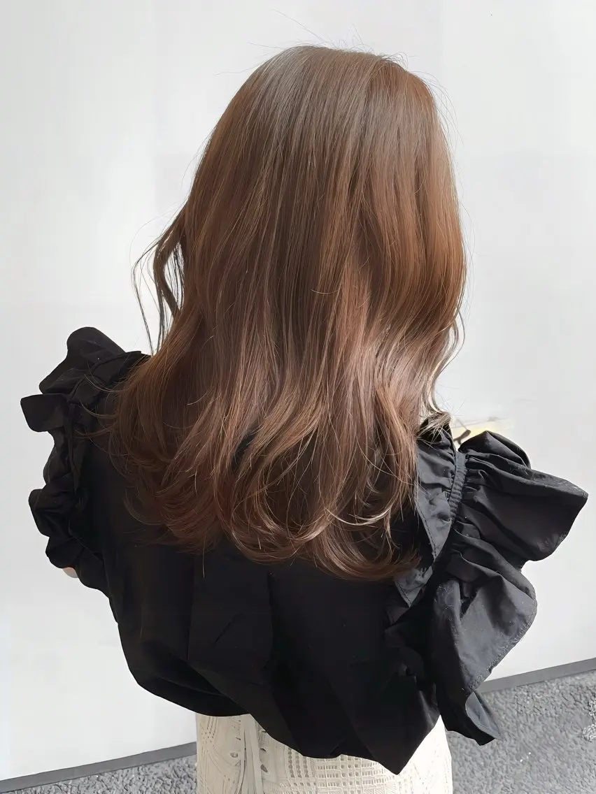 ミディアム カラー Large 都筑雅人のヘアスタイル