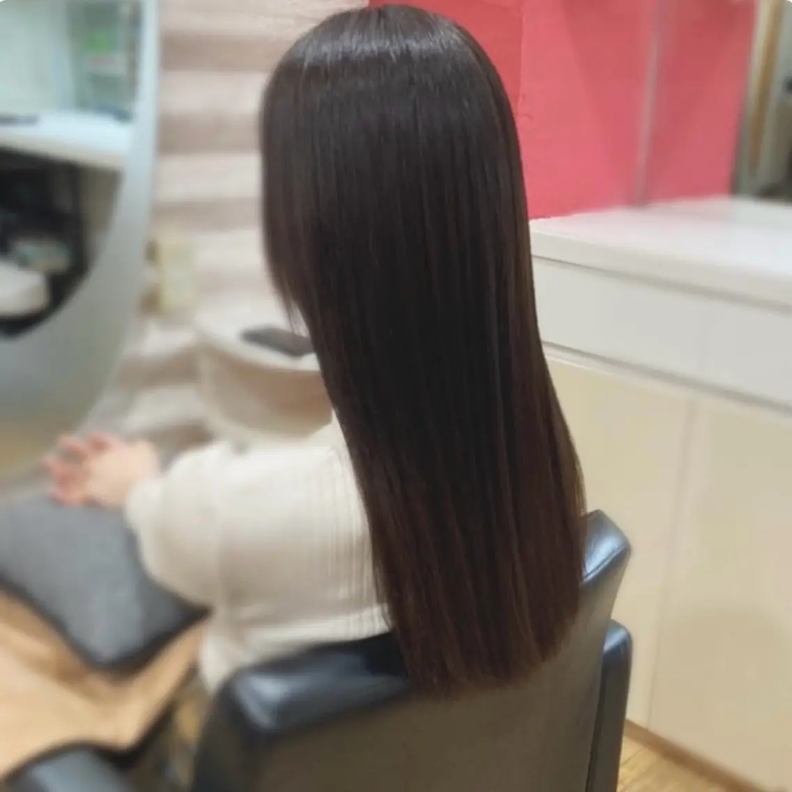ロング カラー 髪質改善 カット トリートメント KON|ごまかさない 艶。酸熱×精密カットのヘアスタイル