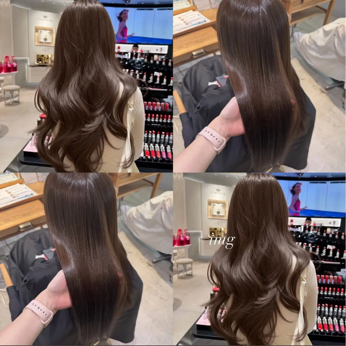 🎀カット + ダブルカラーの写真