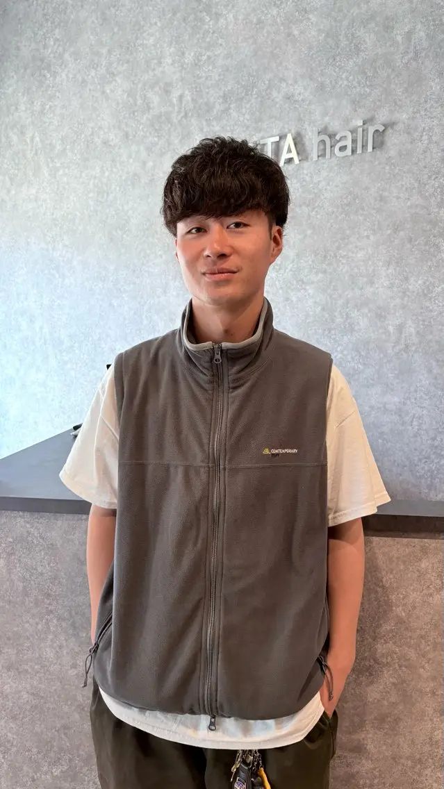 メンズ パーマスタイル特化◎ 永戸圭汰のヘアスタイル