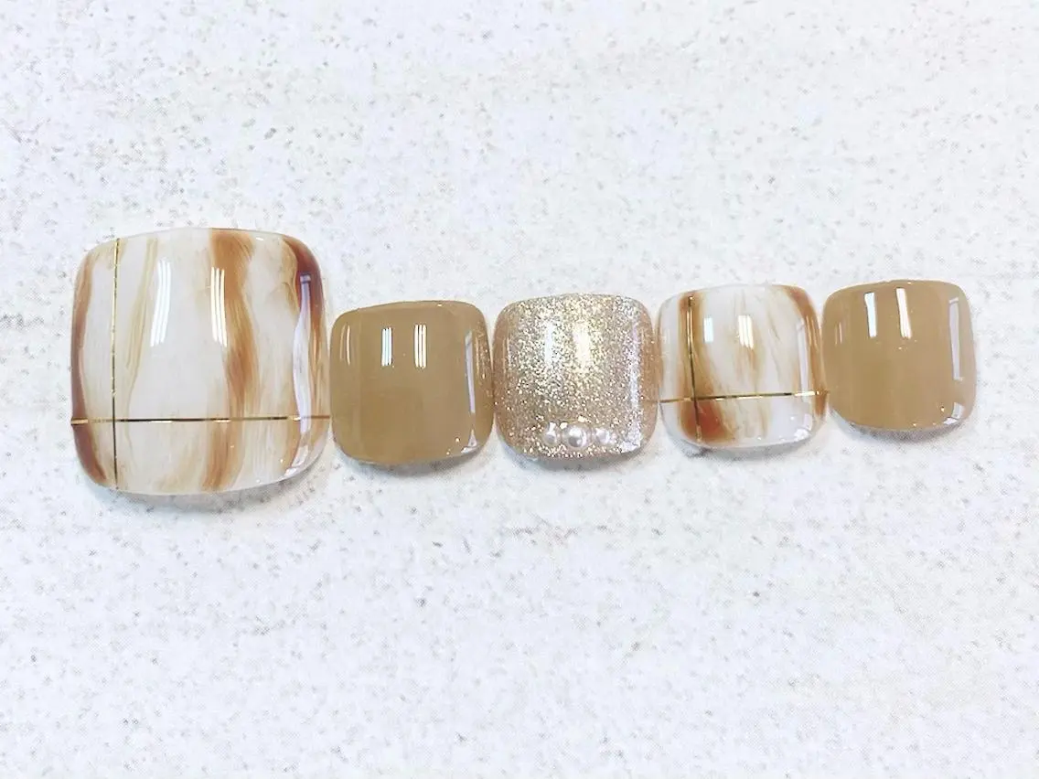 ネイル フットネイル Nail salon mewのネイルデザイン