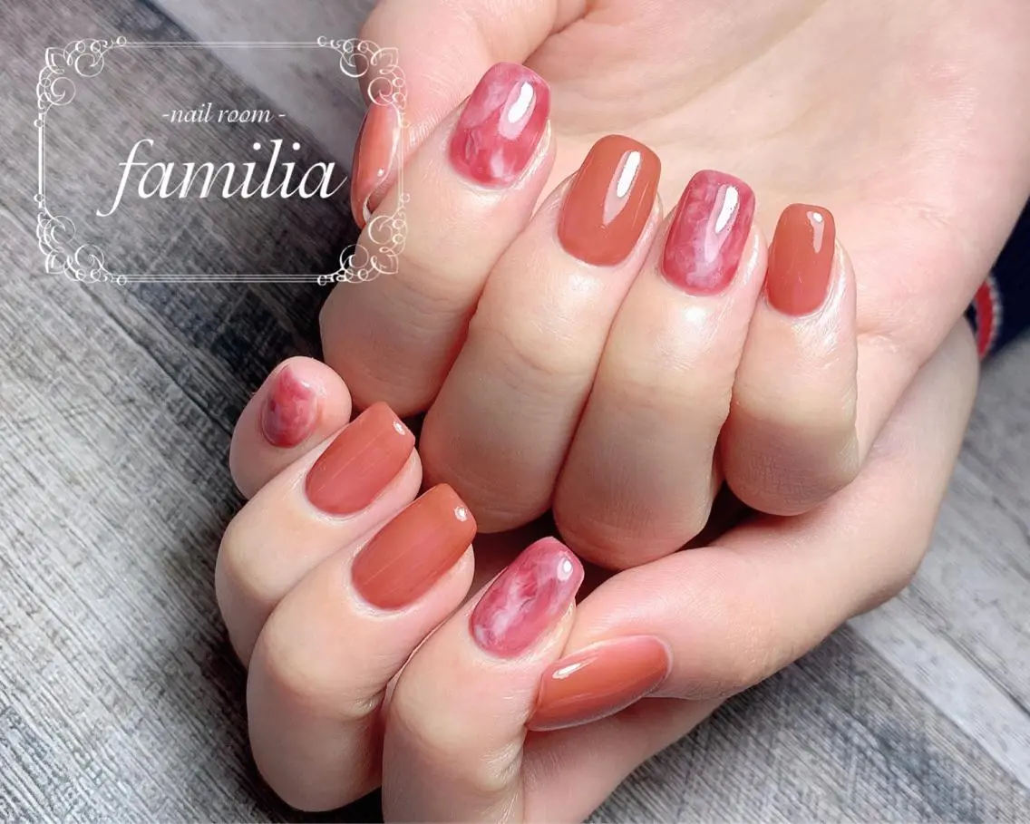 ネイル ハンドネイル -nailroom- familiaのネイルデザイン