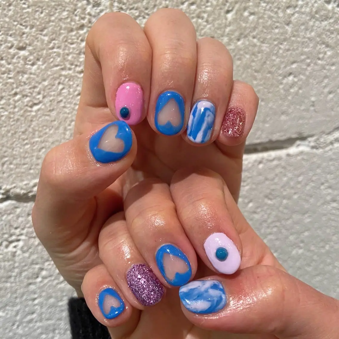 ネイル ハート mimi nail✧︎*。のネイルデザイン