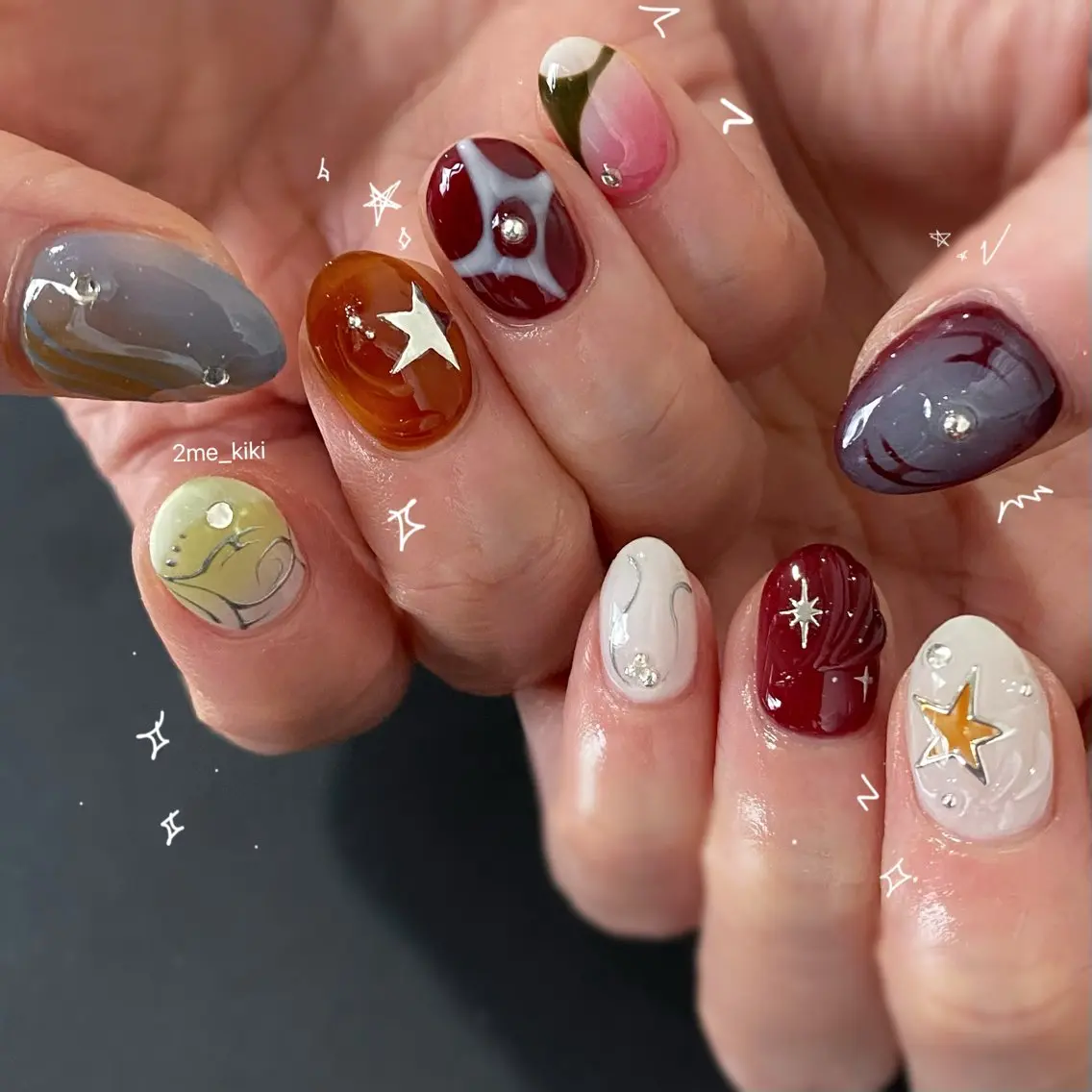 ネイル 大人かわいいネイル♡ Kikiのネイルデザイン